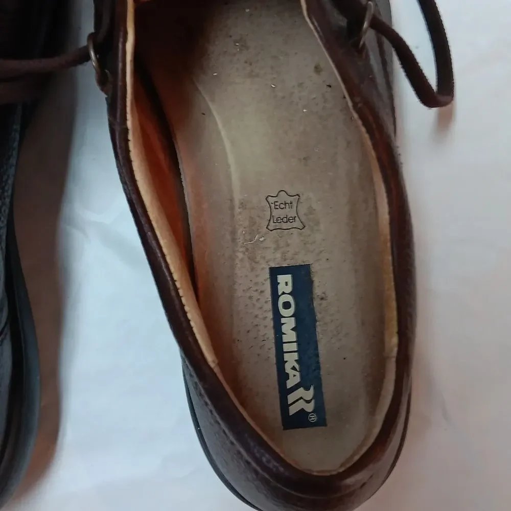 Romika Brown Flats with Comfortable Design and Textured Sole